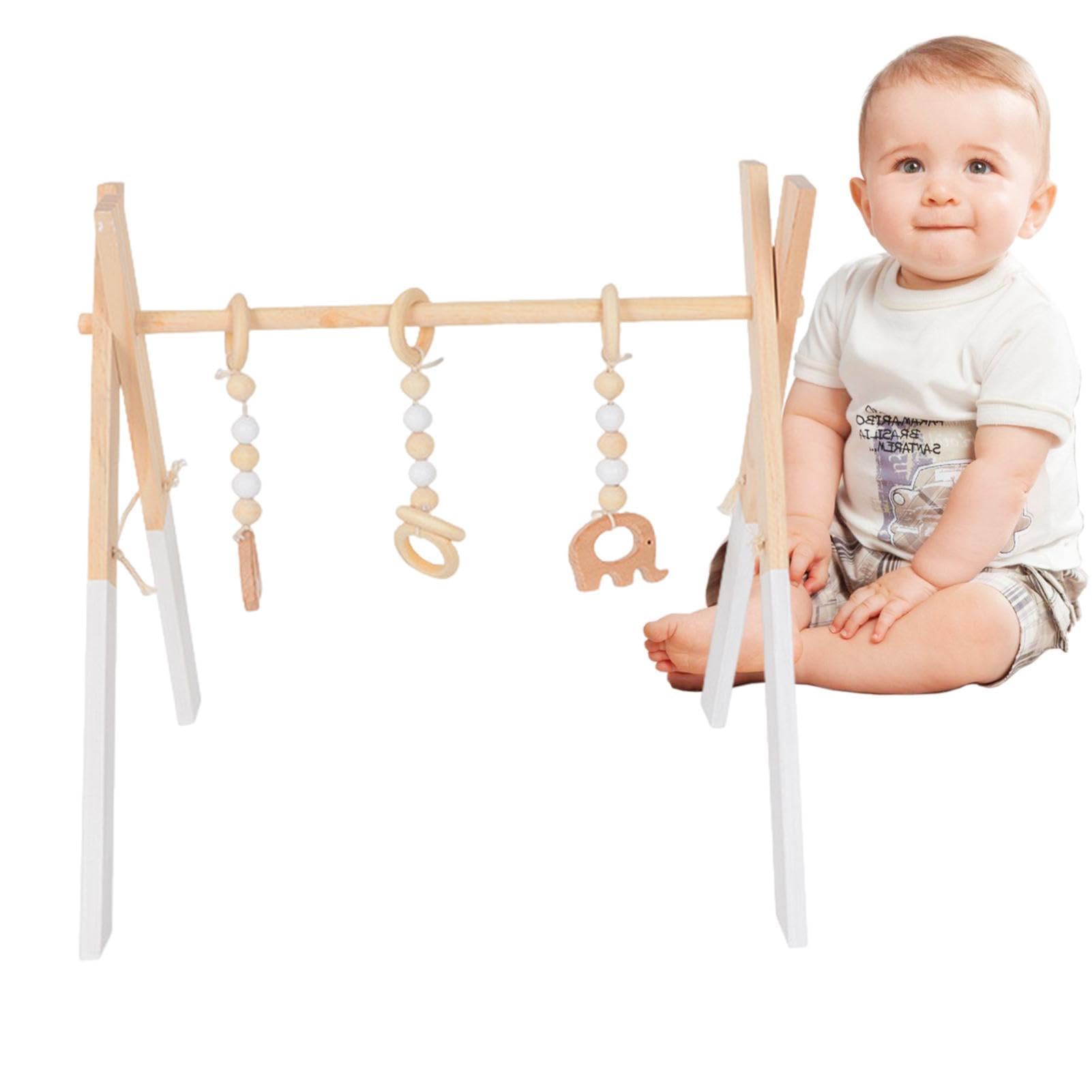 Gimnasio de Actividades Shakven Madera Plegable para Niños Pequeños