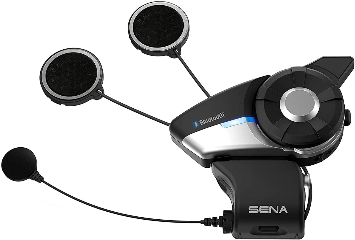 Sistema de Comunicación de Auriculares Bluetooth Sena 20S EVO con Altavoces HD para Motocicleta