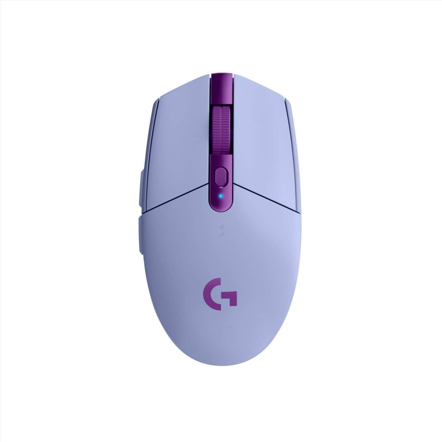Logitech G305 LIGHTSPEED Mouse Gaming Inalámbrico, Sensor HERO 12K, 12,000 DPI, Batería de 250h, 6 Botones Programables, Memoría Integrada, PC/Mac - Lila