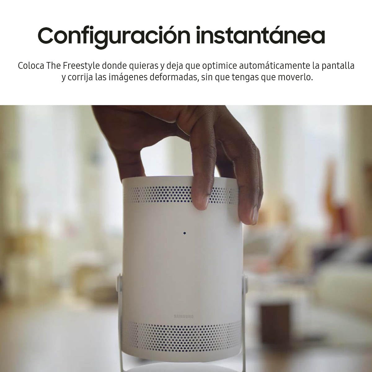 Proyector Samsung The Freestyle 2nd Gen 30" a 100" Modelo 2024