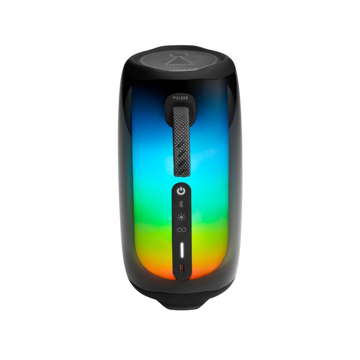 JBL Pulse 5, Bocina Portátil Bluetooth, 30W de Potencia, Reproducción 12 Horas, Resistente al Agua y al Polvo IP67 - Negro
