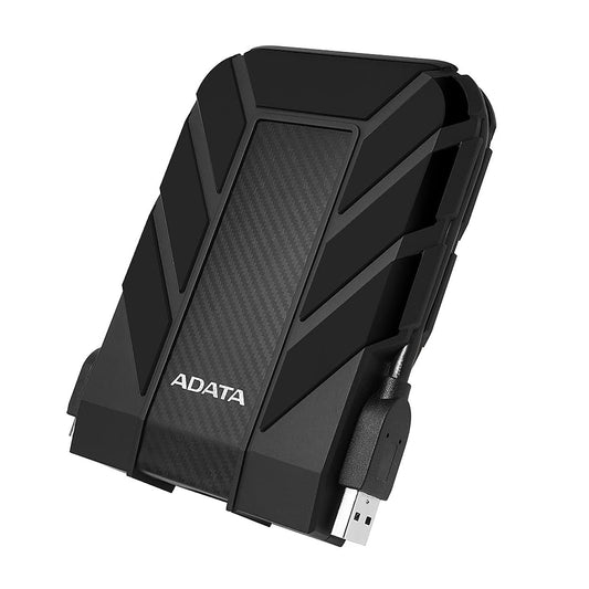 Disco Duro Externo ADATA Negro Resistente a Golpes, Agua y Polvo 5 TB Grado Militar