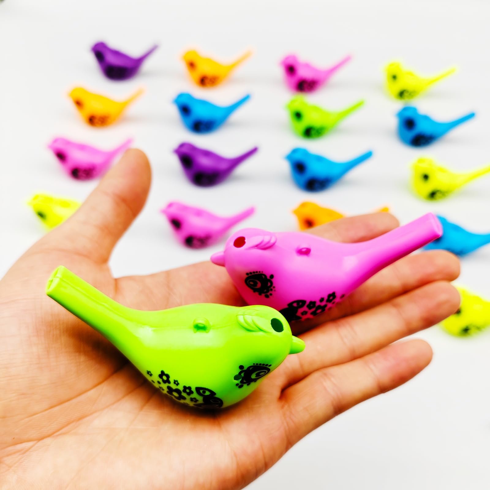 Silbatos de Agua Novedad Currucas Acuáticas para Fiestas Infantiles