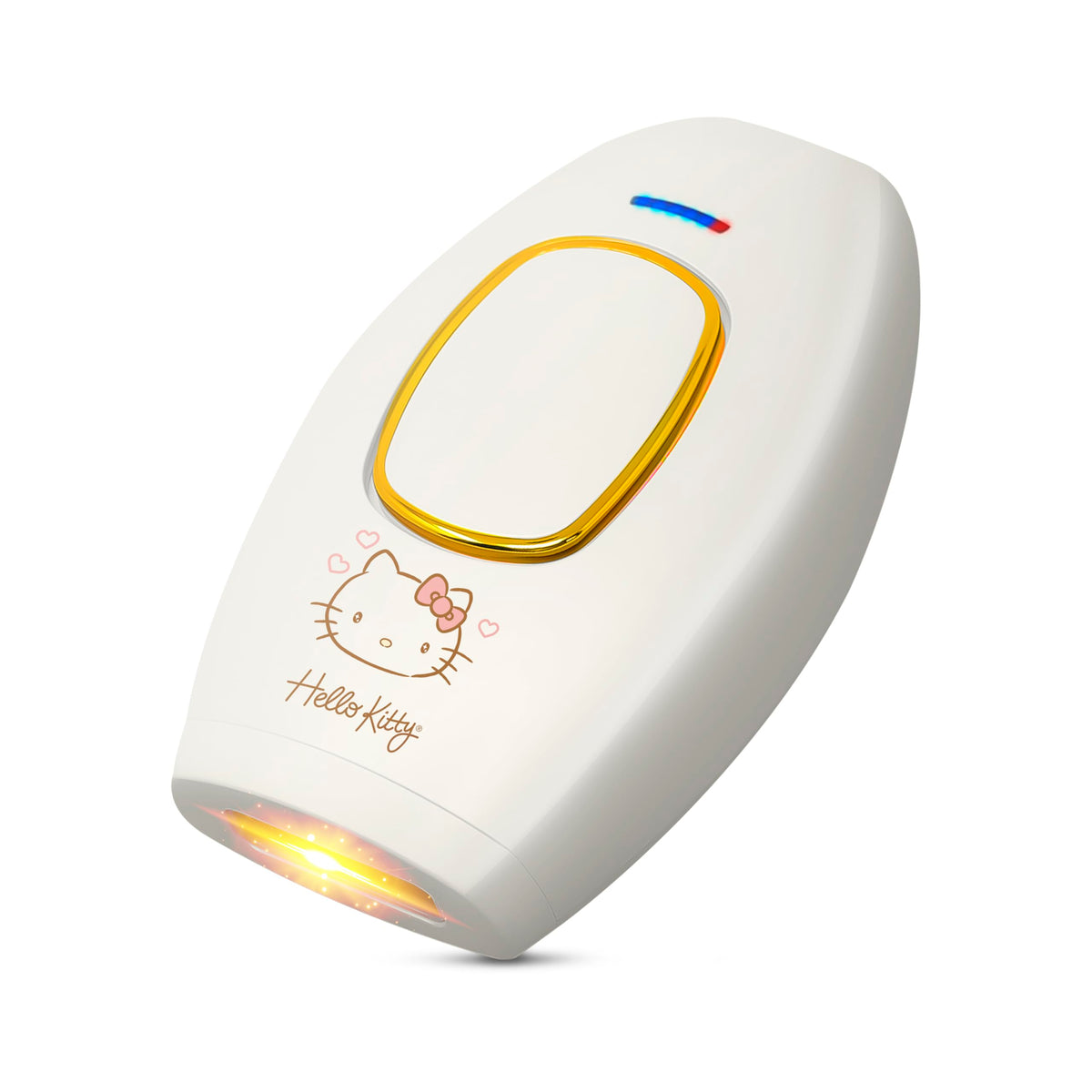 SANRIO Depiladora Profesional de Luz Pulsada Hello Kitty HK-IPL con 300,000 Disparos; Elimina Vello Facial, Corporal, Axilas, Piernas, Bikini y Brazos; Reducción Permanente, Uso en Casa, Unisex, Alternativa a Depiladora Láser Mujer.