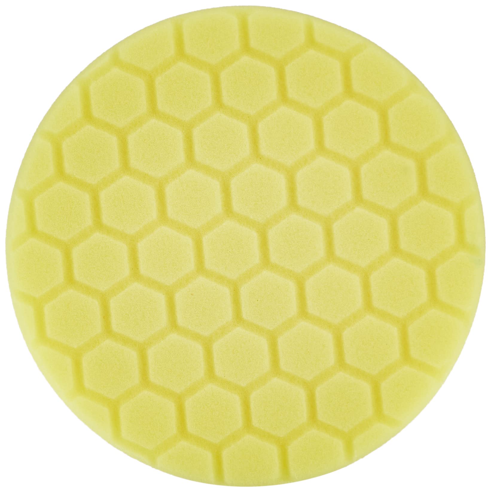 Chemical Guys Hex-Logic Pad, Esterilla de Corte Resistente, Amarillo, 6.5 in (16.51 cm)