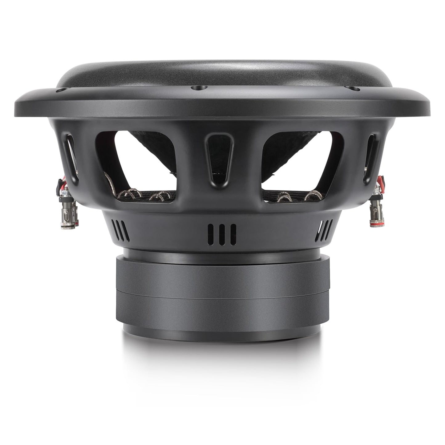 Seventour 10" 1200W de potencia máxima Subwoofer de coche dual de 4 ohmios, bobina de voz dual, imanes duales de alta resistencia, aro de espuma para sistema de sonido estéreo del vehículo (10" - dual