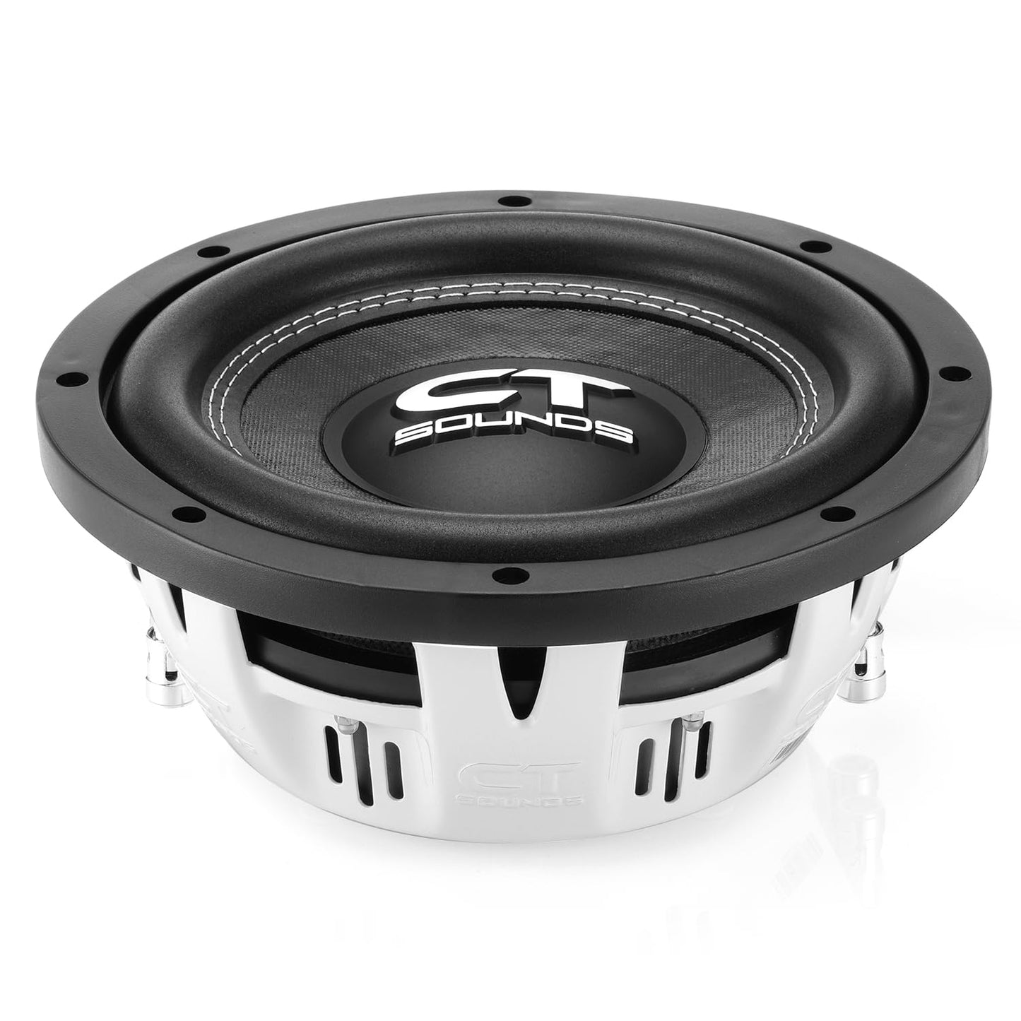 CT Sounds Hydro 8" Subwoofer para auto de montaje superficial, doble 2 ohmios, 600 W