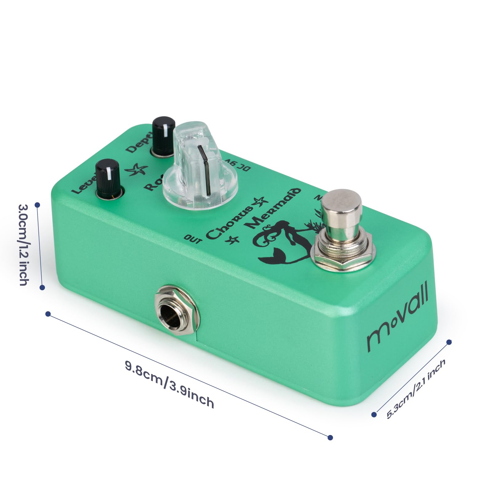 Pedal de Efecto de Guitarra Movall MP-309 True Bypass