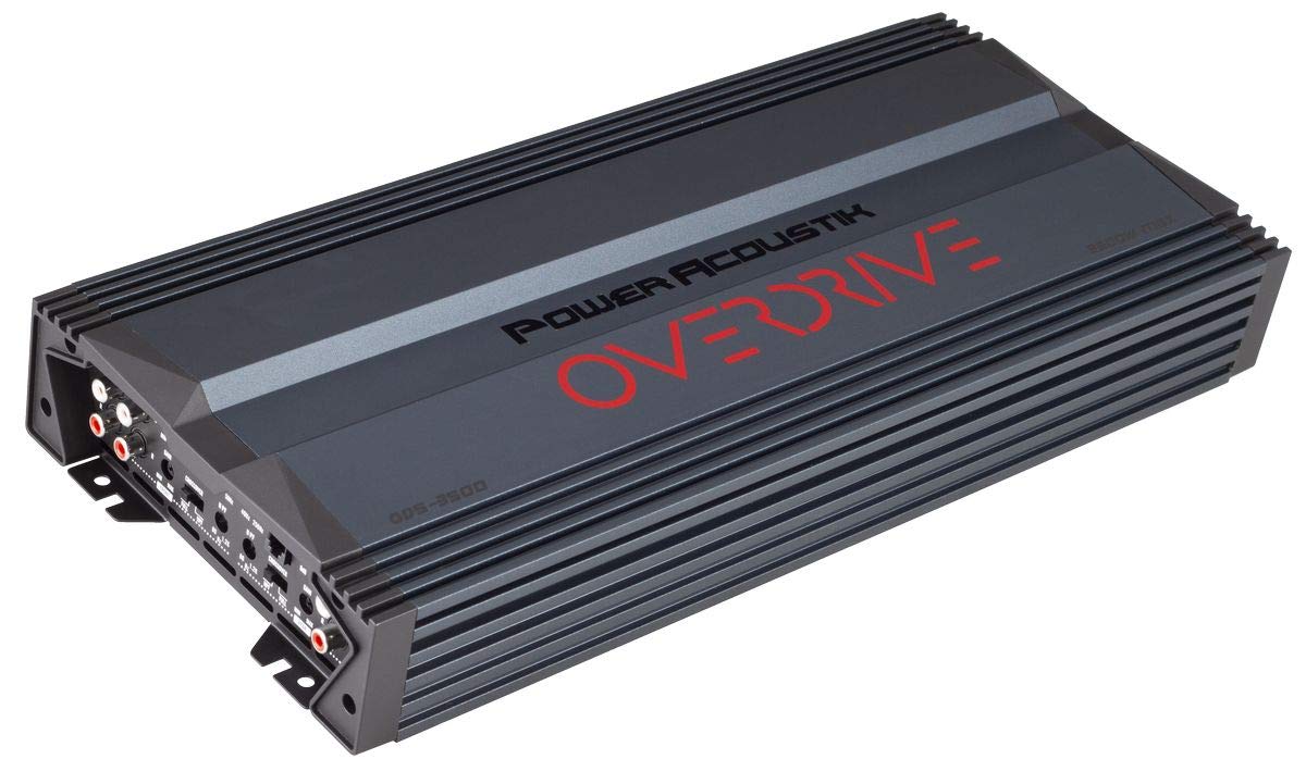 Amplificador Clase D Power Acoustik OD5-3500D 3500 Vatios máx 5 Canales Overdrive Series