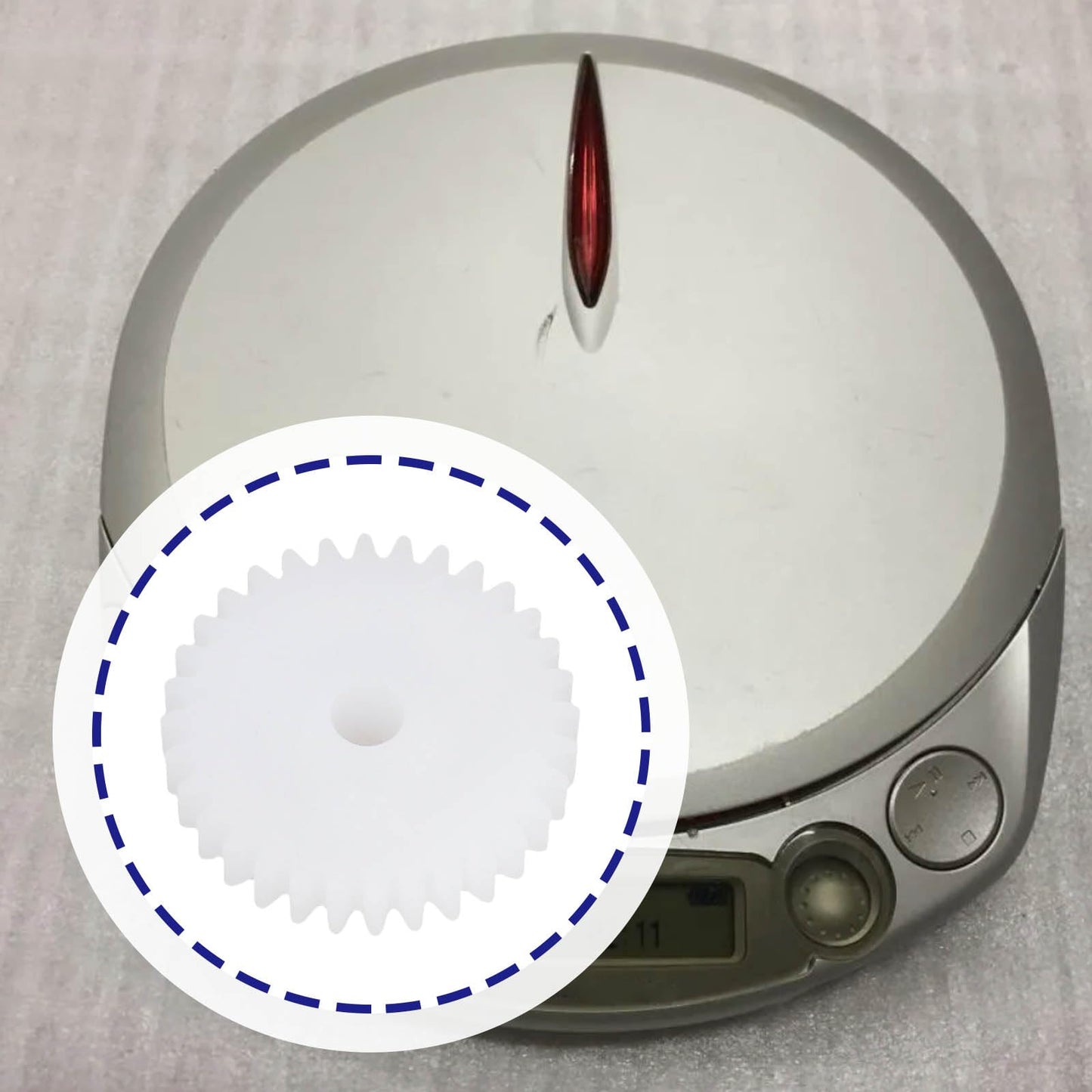 YINETTECH 2 piezas de equipo de reproductor de CD compatible con Sony D-15 D-25 D-9 D-99 D-82 D-88 D-555 D-Z555