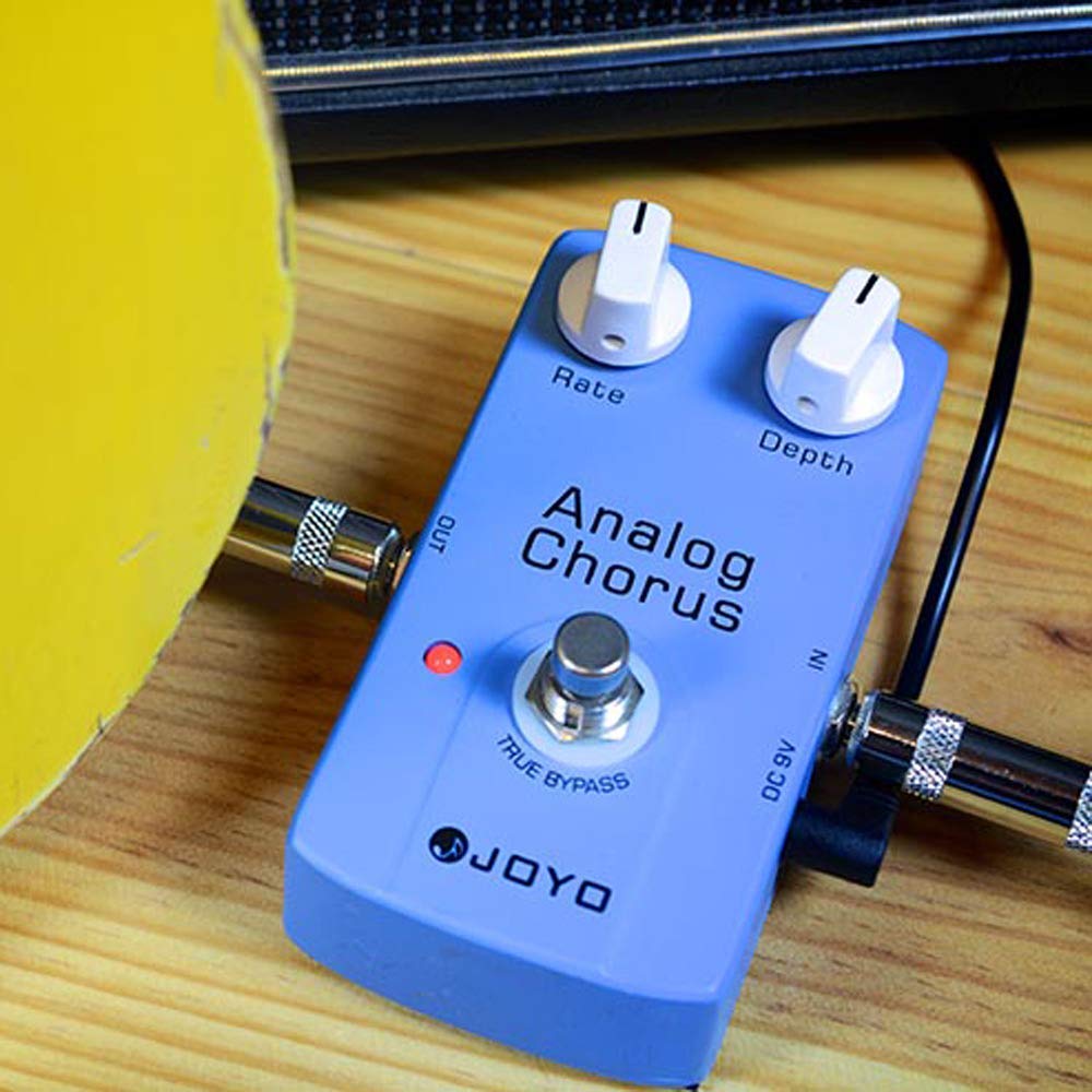 Pedal de Efecto de Guitarra JOYO JF-37 Coro Analógico True Bypass