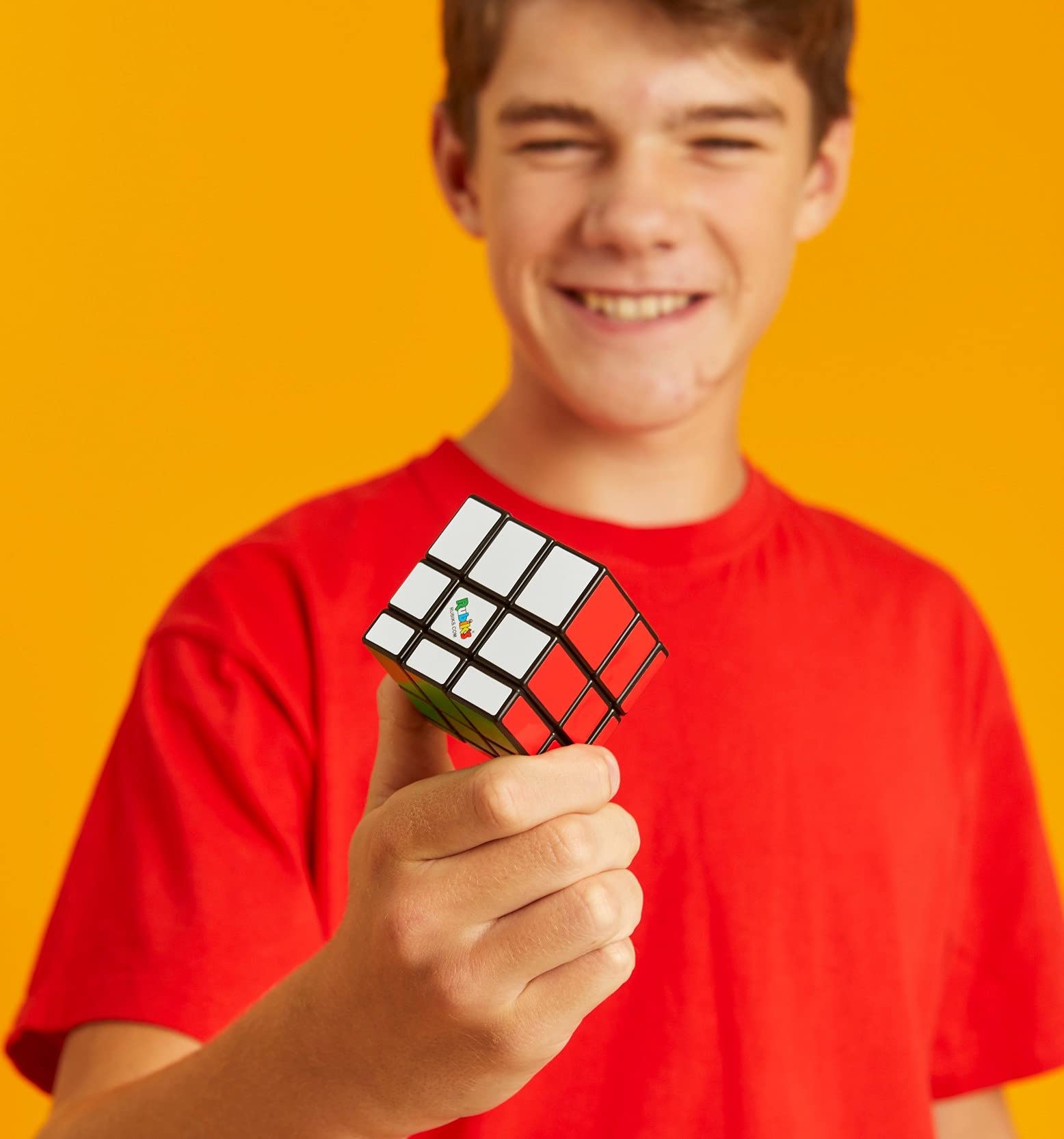 Games Bloques de Rubik'S, Cubo 3x3 Original con un Toque Diferente, Rompecabezas para solución de Problemas difíciles