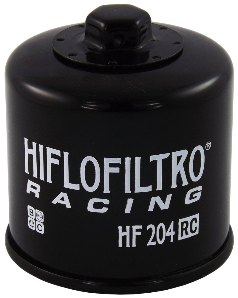 HiFloFiltro HF204RC - Filtro de aceite de alta calidad RC negro de alto rendimiento, individual