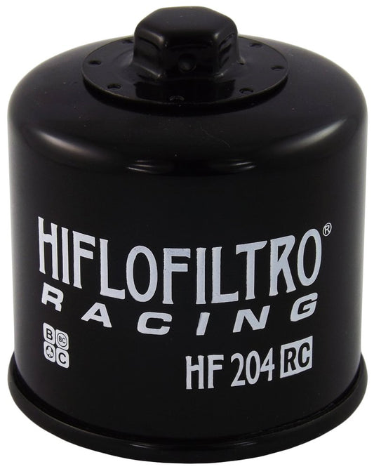 HiFloFiltro HF204RC - Filtro de aceite de alta calidad RC negro de alto rendimiento, individual