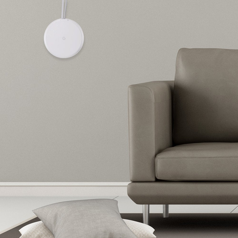 Soporte de Pared OkeMeeo Blanco para Google WiFi AC1200 modelo 2016 y 2020