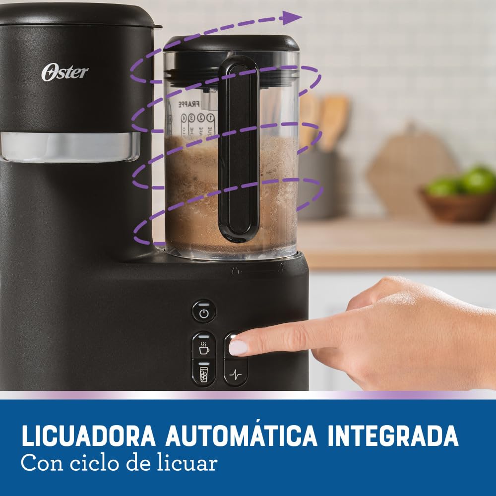 Cafetera Frappé Oster con Licuadora