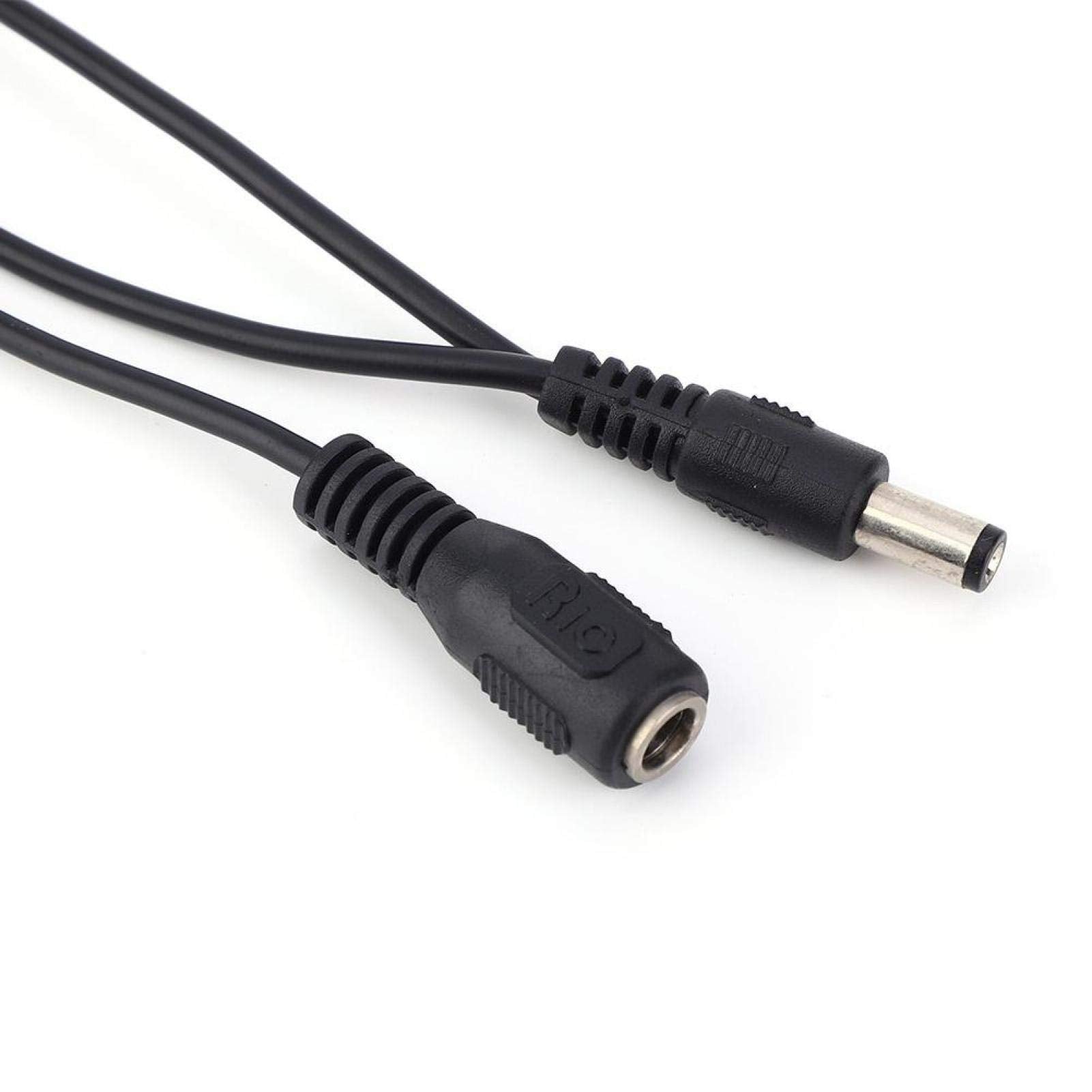 Fybida Adaptador Recto Daisy Chain OD09 1 a 6 para Adultos para Guitarra eléctrica Cables adaptadores