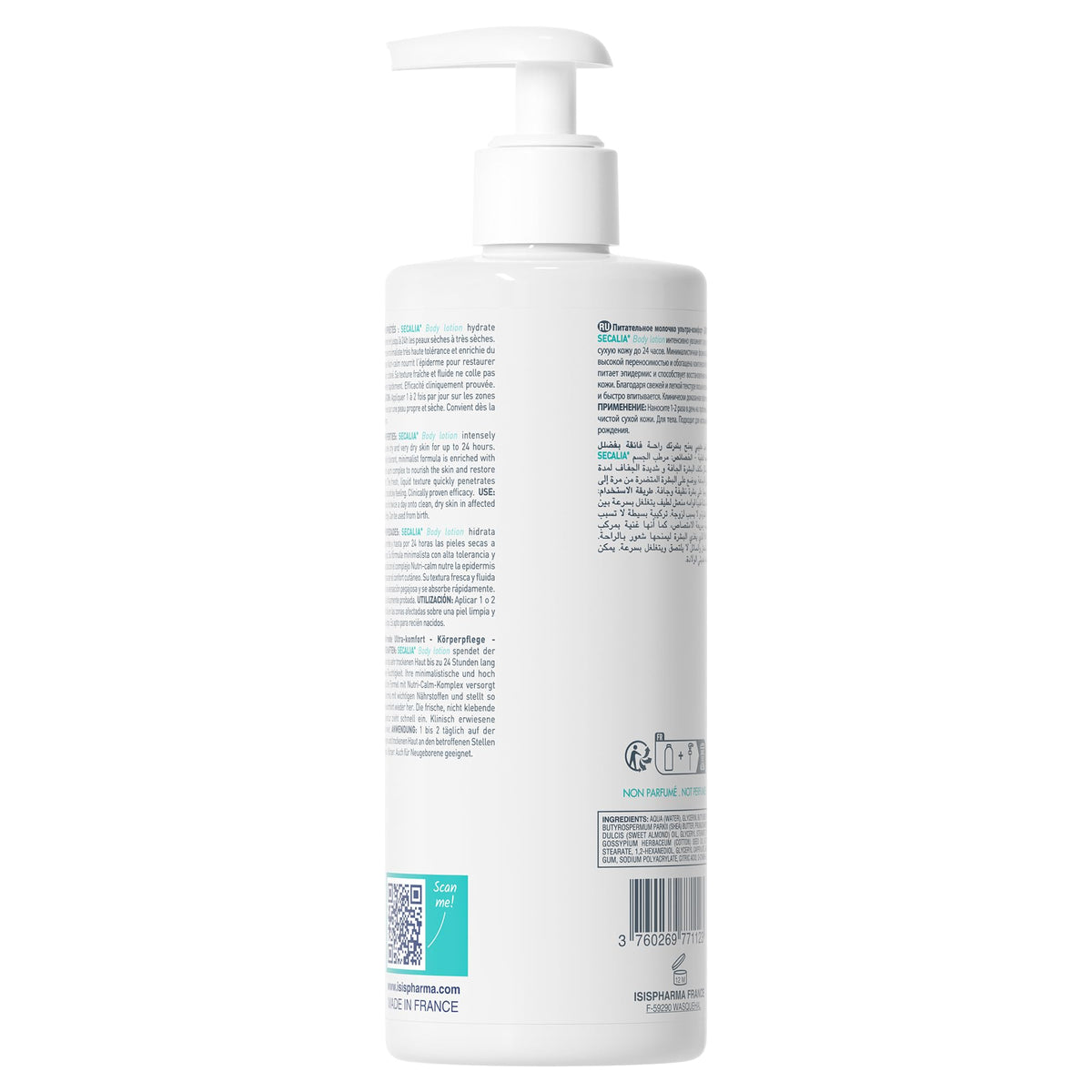 Isispharma Secalia Body Lotion, 400 Mililitros