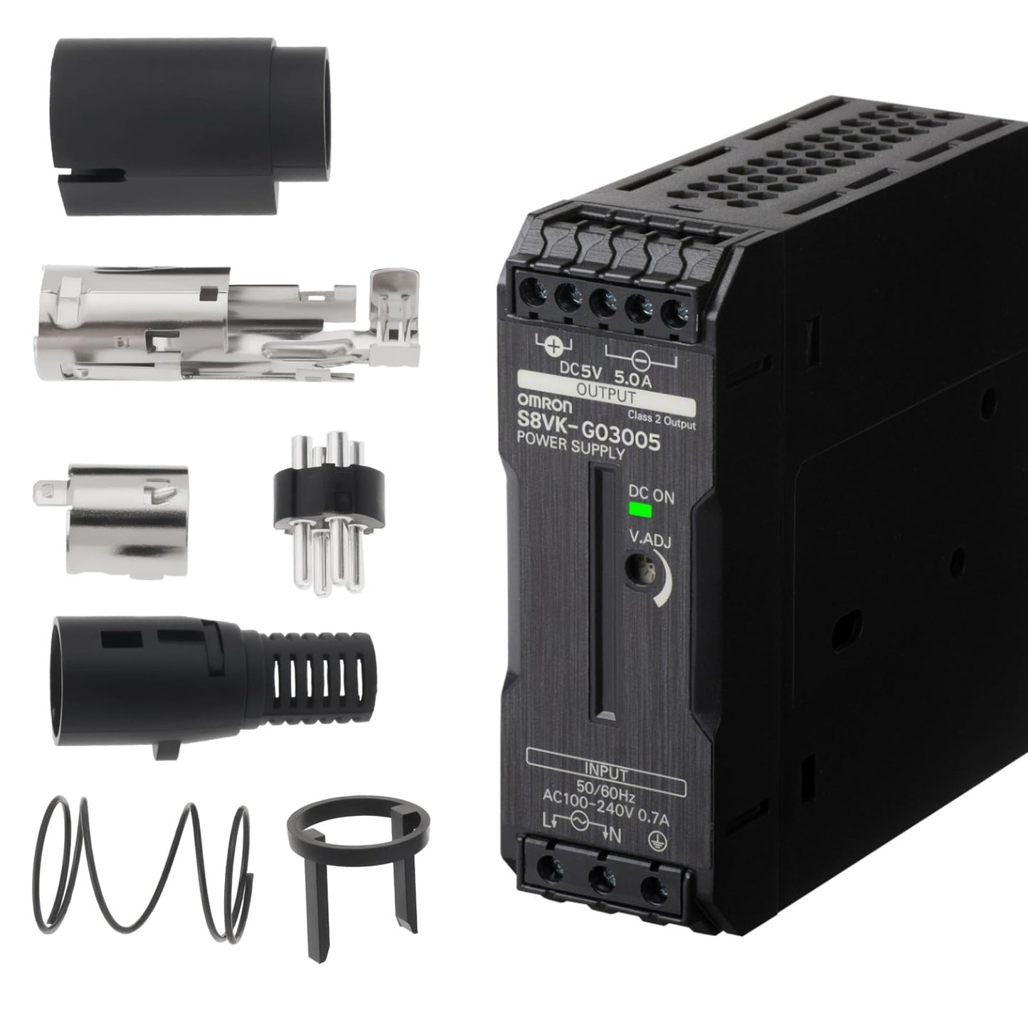 OTOTEC 4 pines mini enchufe de soldadura DIN 7.5 A, 24 V, 4 pines, mini conector de alimentación DIN para cámara, mezclador de audio, proyector, sistema de audio para el hogar, 4 pines sin ensamblar,