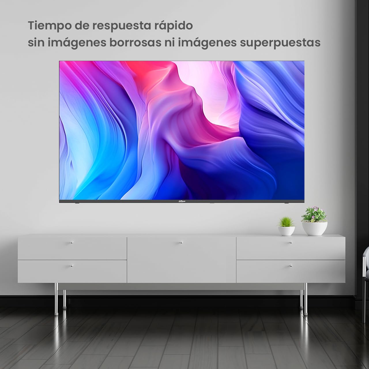 Dahua Smart TV 43” Full HD Android TV | WiFi | Frameless | Youtube, Netflix y Más | HDMI, USB, Bluetooth | Bajo Consumo Energético | Televisión Inteligente