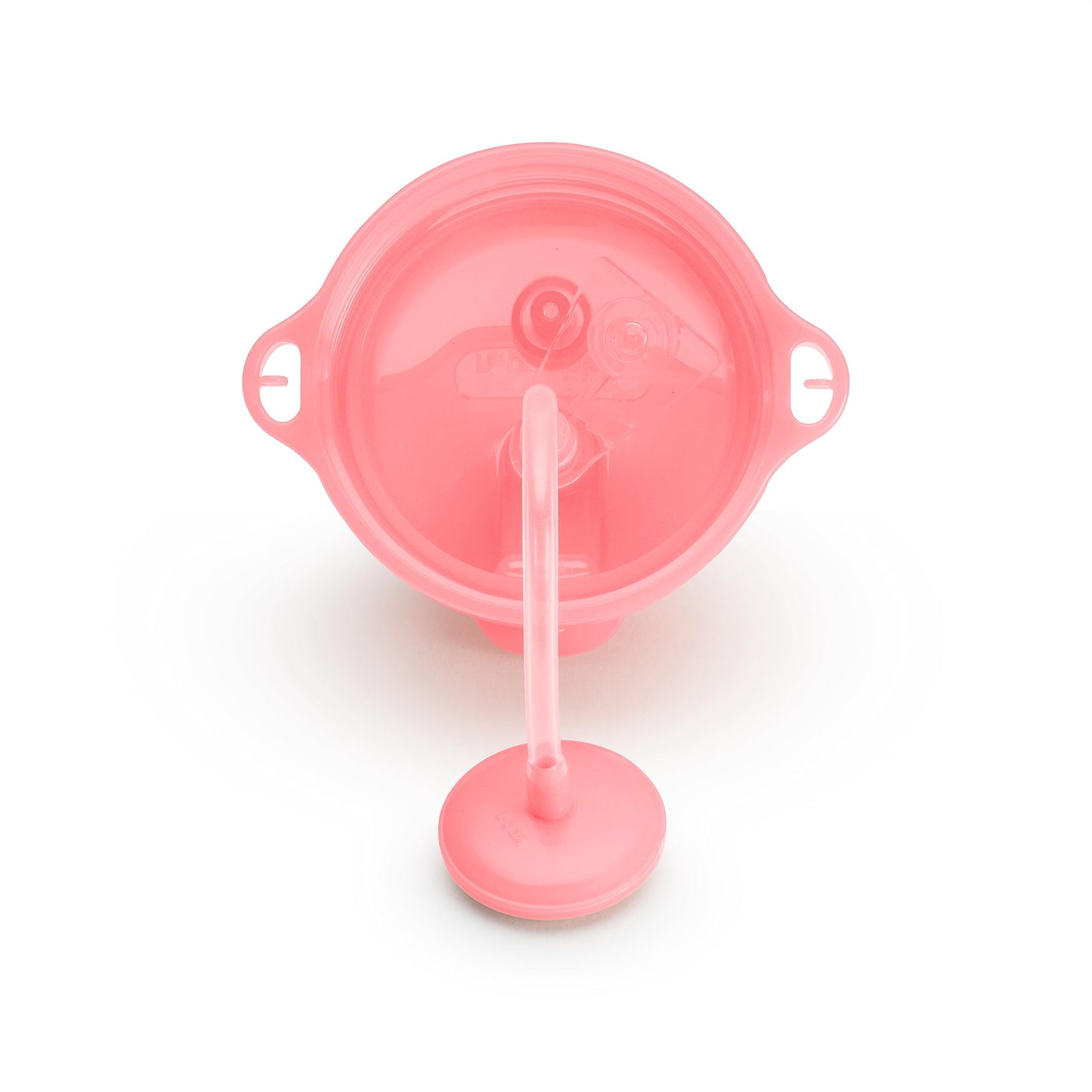 Munchkin Click Lock - Vaso de pajita con peso en cualquier ángulo, 2 piezas, color rosa y rosa