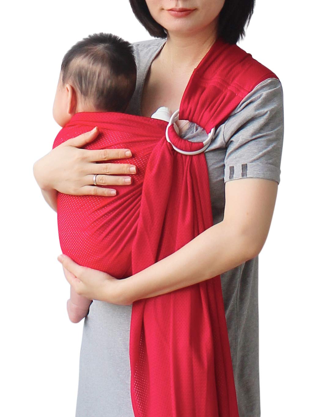 Vlokup - Bolsa de malla transpirable para bebé, recién nacidos, niños y niños pequeños, ideal para verano, natación, piscina, playa, ideal para papá demasiado rojo