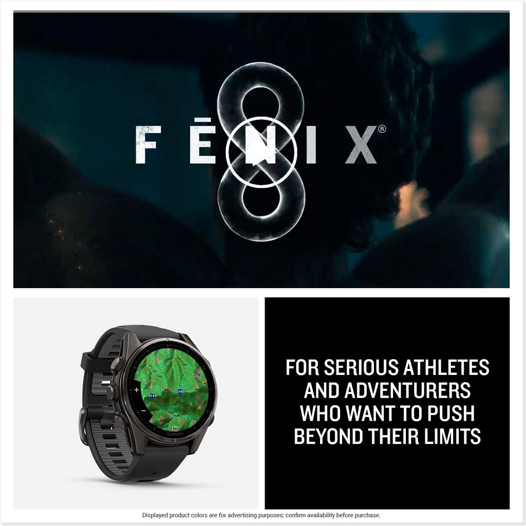 Reloj Garmin Fenix 8 Zafiro Amoled Pebble Gray 43 mm