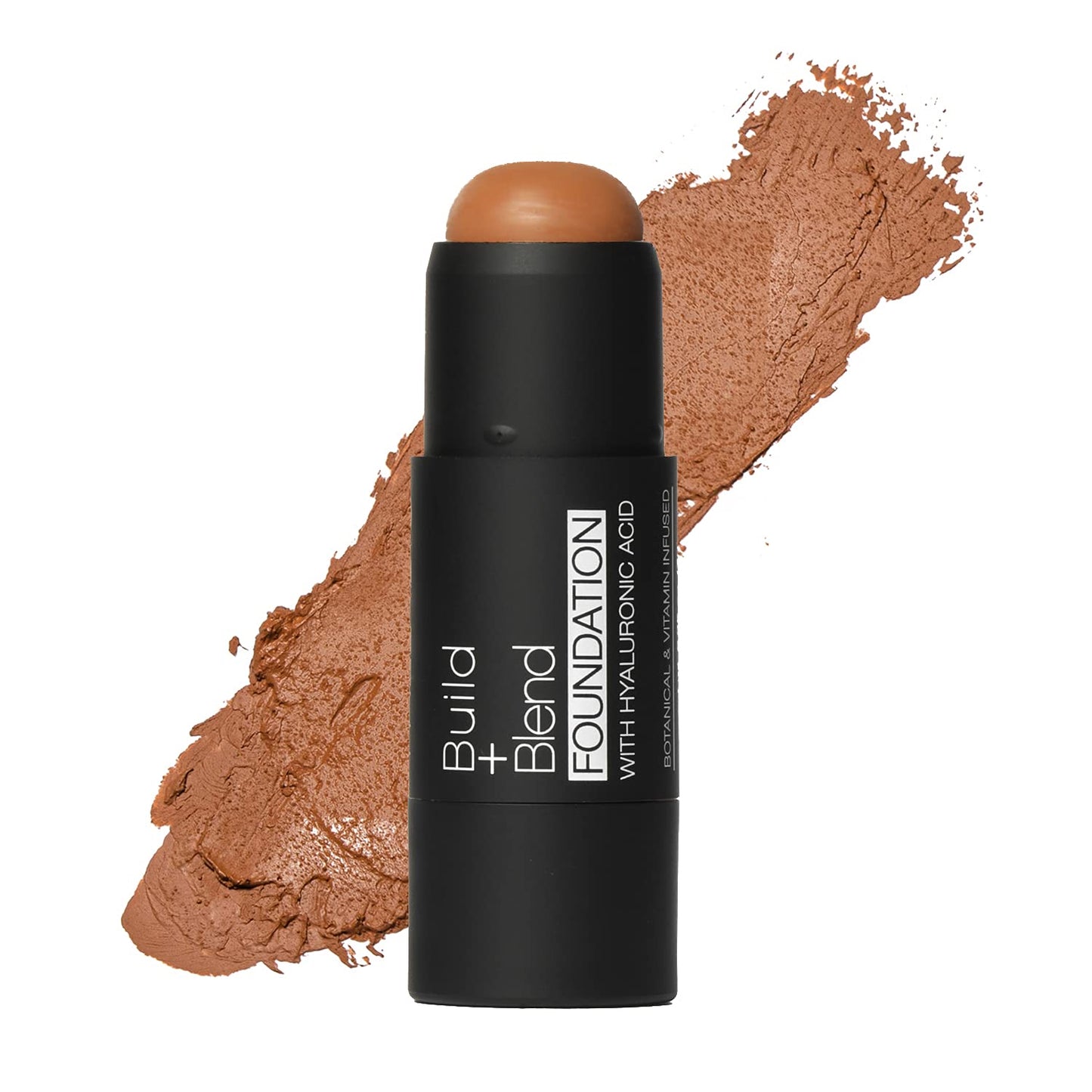 Palladio BUILD + BLEND - Barra de base, barra de contorno para cara, maquillaje profesional para un aspecto perfecto, 0.25 onzas, Cinnamon