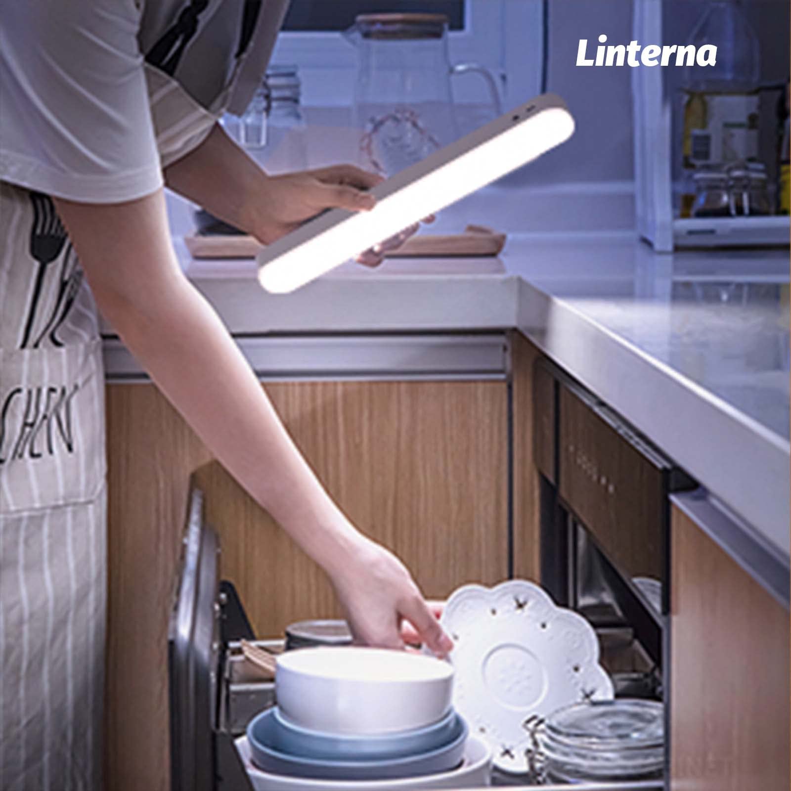 Luces Led Recargables para Cuarto, Luz Led Mangneticas de 3 Colores Brillo Ajustable, Lampara Led para Armario, Taquillas, Dormitorios, Escaleras, Camping al Aire Libre,Iluminación de Banco de Trabajo