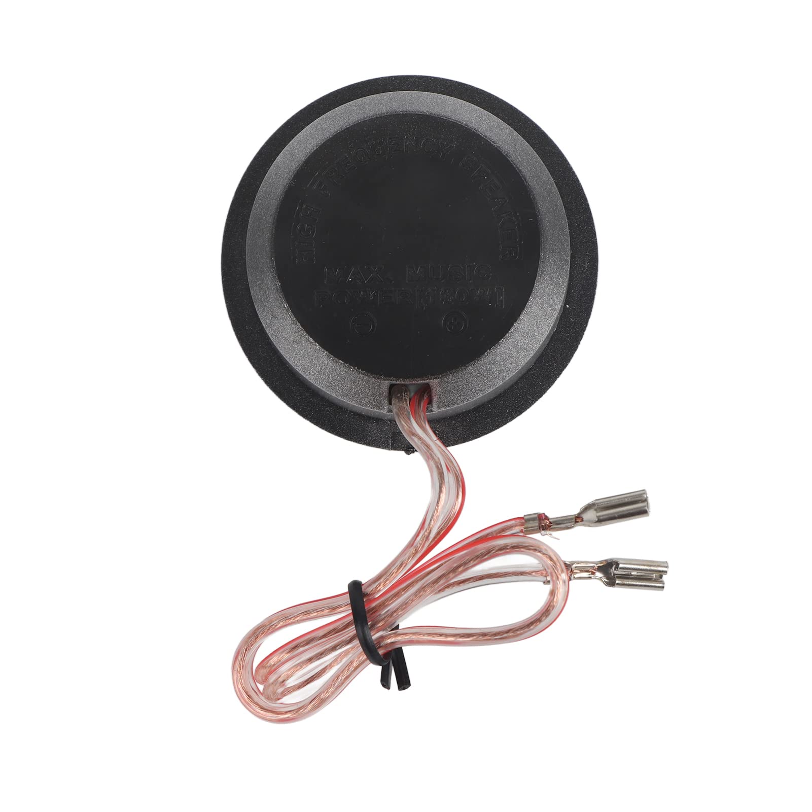 Keenso Reproductor de Audio Fuerte, 1 par de Altavoces para Automóvil Reproductor de Música Audio Super Power Dome Tweeter 130W