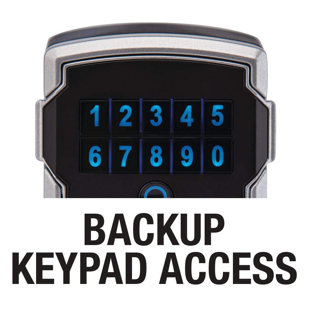 Caja de Seguridad Electrónica Master Lock Negro Montura para Pared