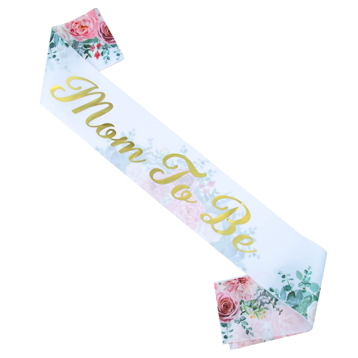 HAPPYLAND - Decoración para baby shower, diseño floral y hojalata