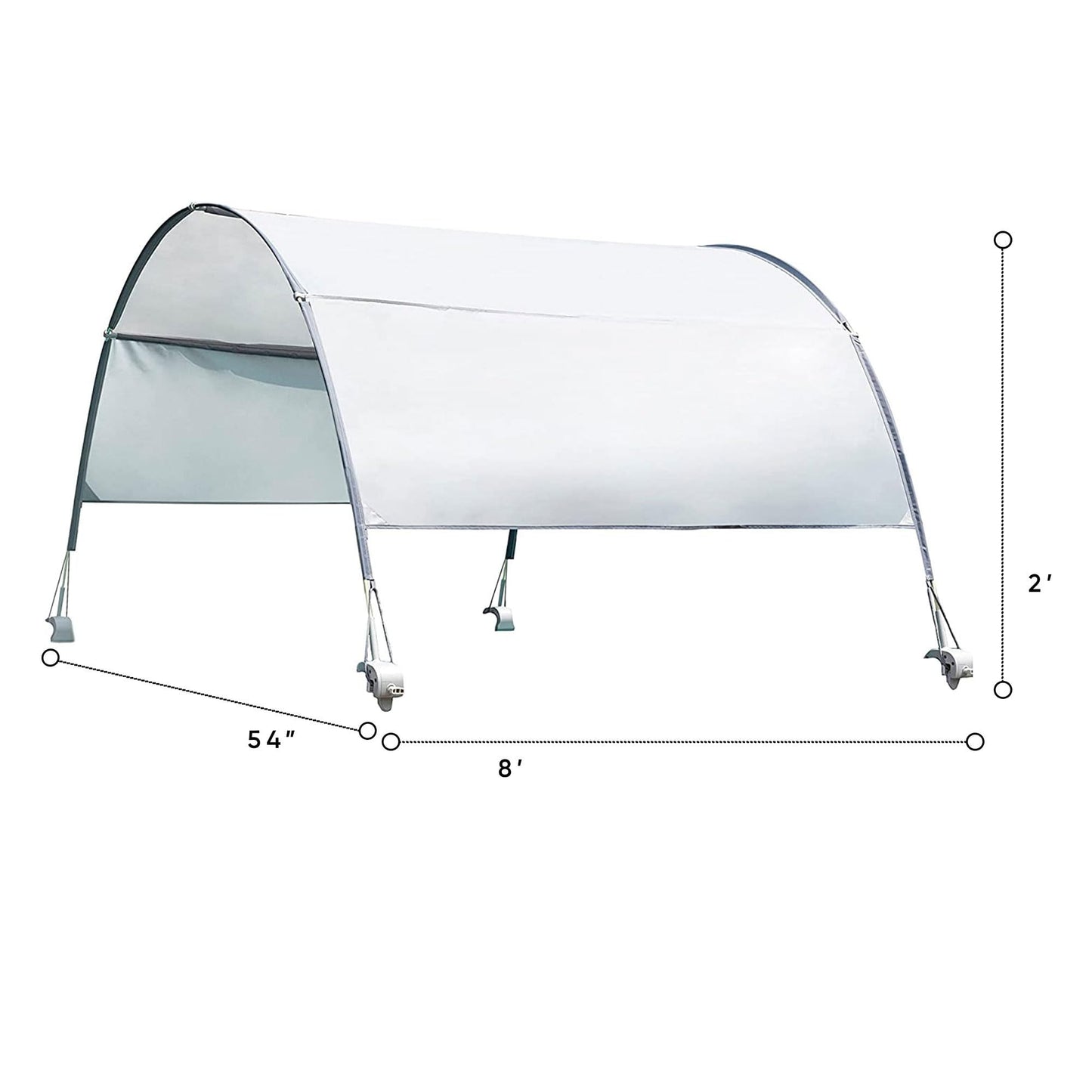 Intex 28054E - Funda protectora UPF 50 Plus fácil de instalar, impermeable, para piscinas rectangulares de 9 pies o más pequeñas, color gris