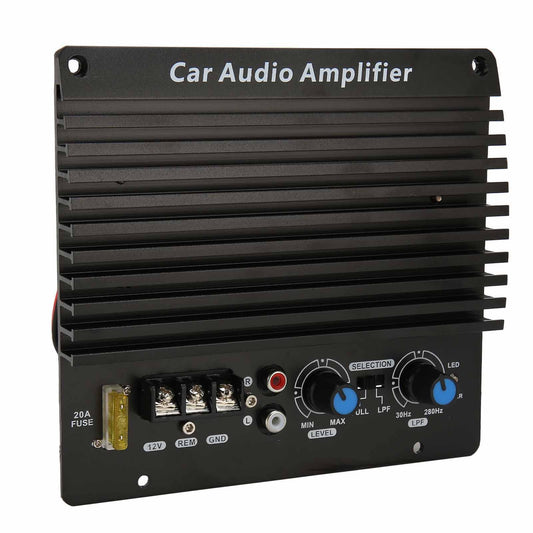 Amplificador de Placa de Subwoofer para Automóvil Ultradelgada 12V 300W para Vehículo