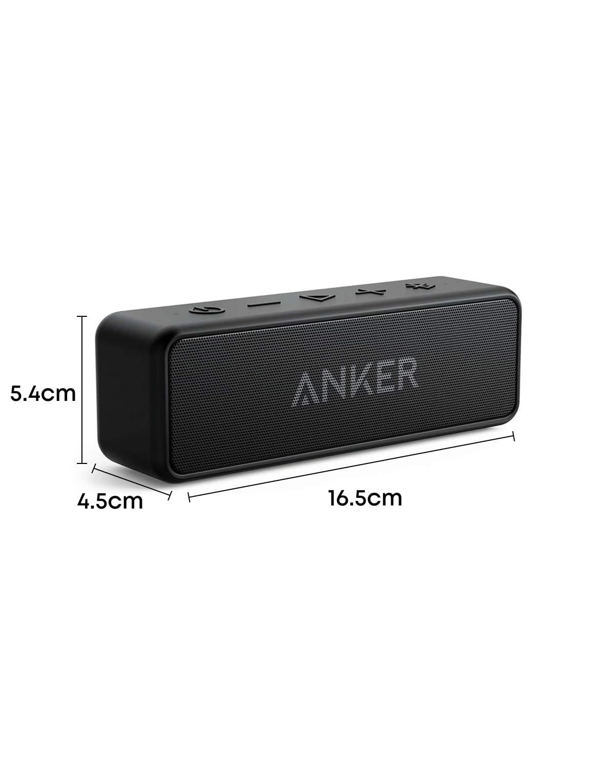Soundcore Anker 2 Bocina Bluetooth Potente, batería de 24 Horas, protección contra el Agua IPX7, Graves enormes con Dos Controladores de Graves