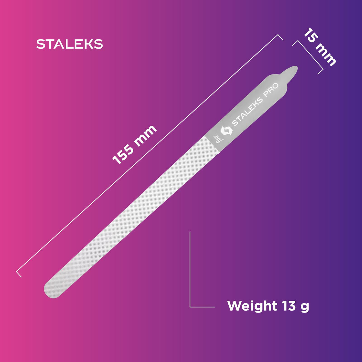 Staleks EXPERT 11 - Lima láser (155 mm)