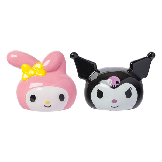 Juego de Salero y Pimienta Silver Buffalo Sanrio Hello Kitty y Amigos en Cerámica 3D