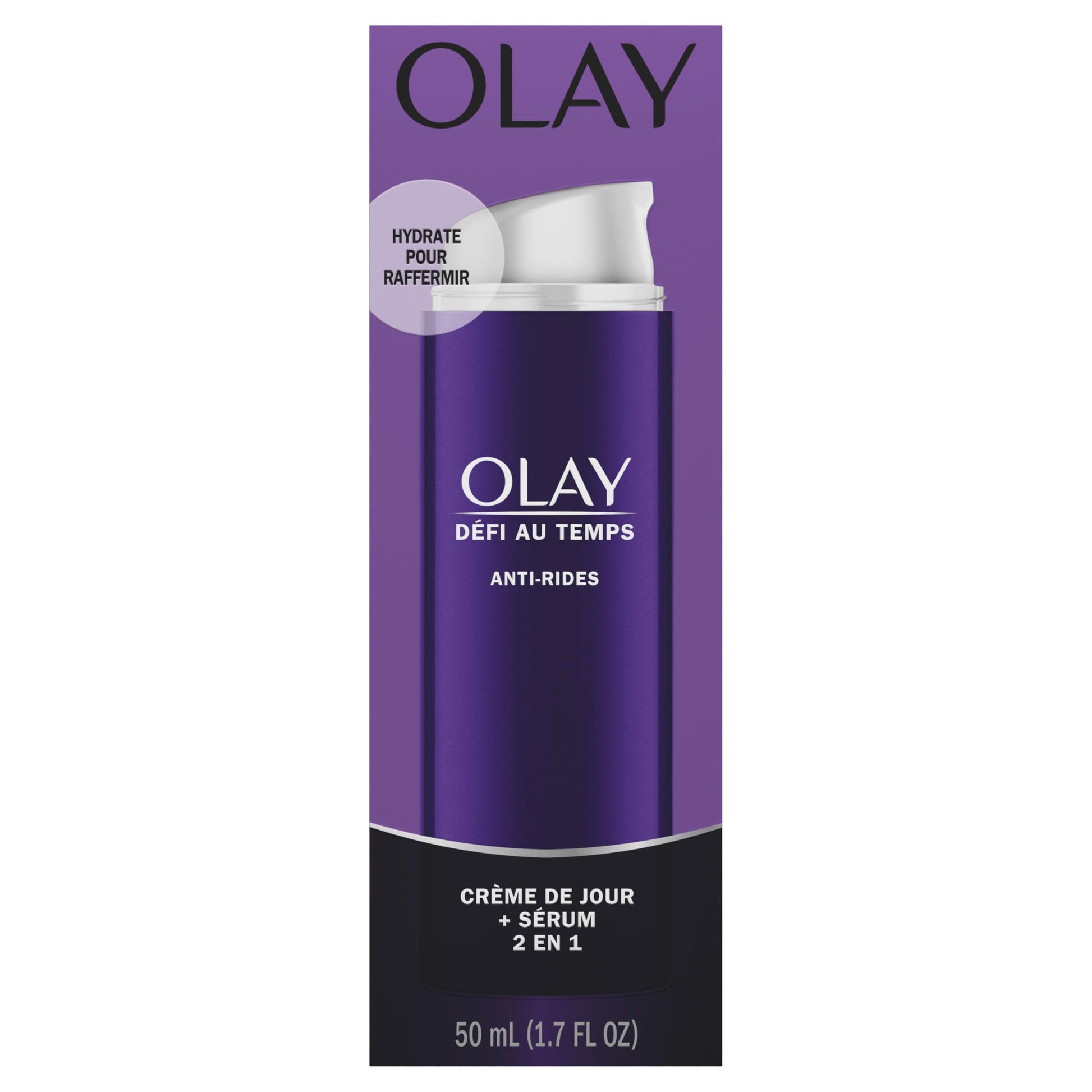 Olay Age Defying 2-In-1 Anti-Wrinkle Day Cream + Serum 1.7 Fl Oz