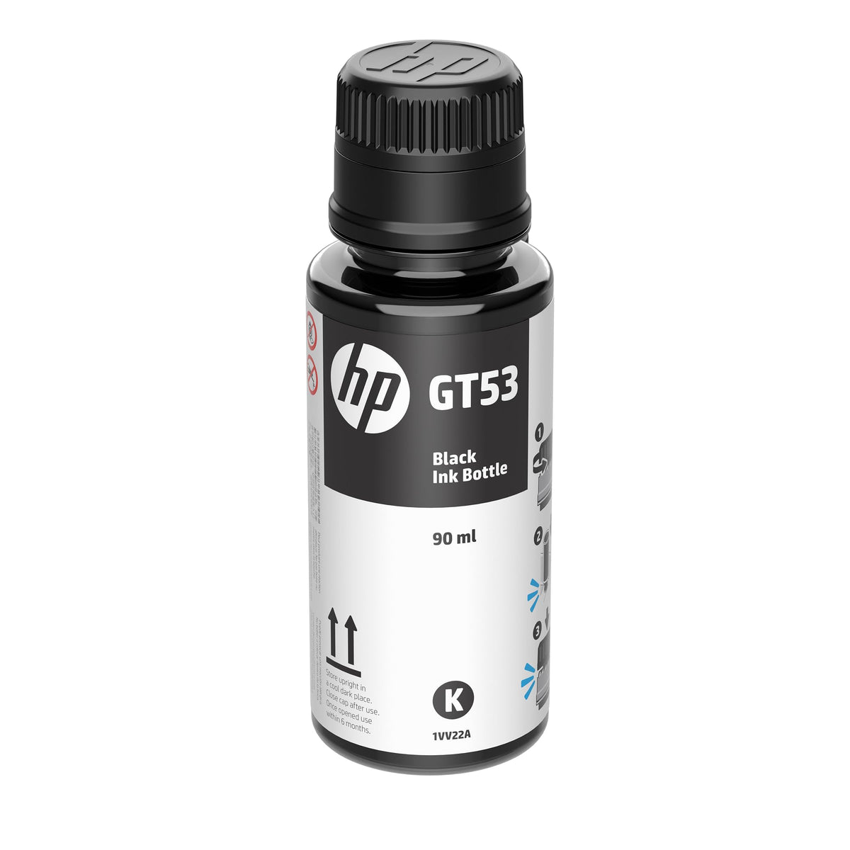 Botellas de Tinta HP Negro Cian Magenta Amarillo