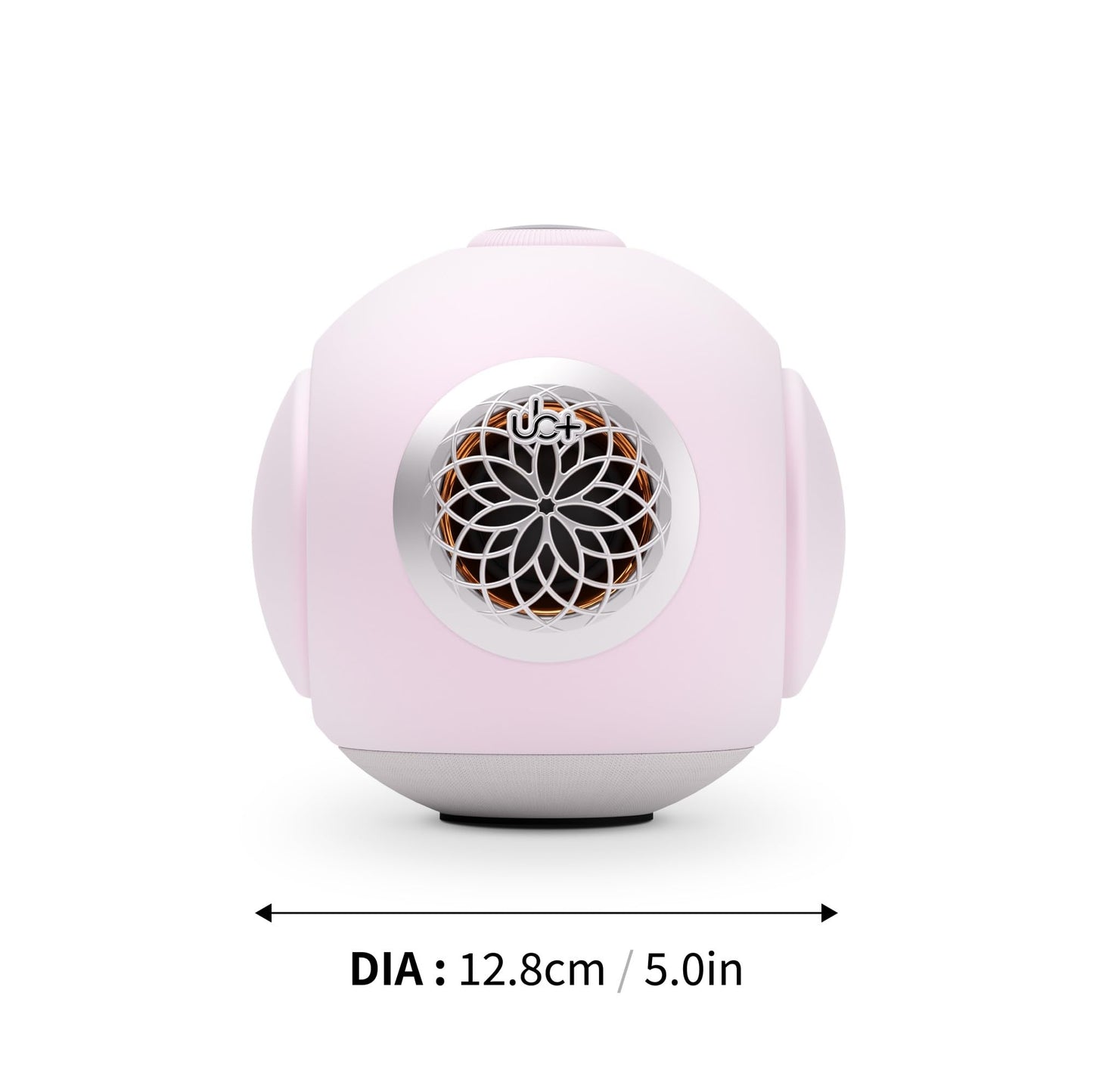 UB+ dBmiNi, altavoz Bluetooth portátil, sonido Hi-FI potente, autonomía 20H, altavoz impermeable de 40 W, IPX5, Bluetooth 5.4, TWS, Type-C, AUX, para exterior/casa/viajes, rosa pétalo