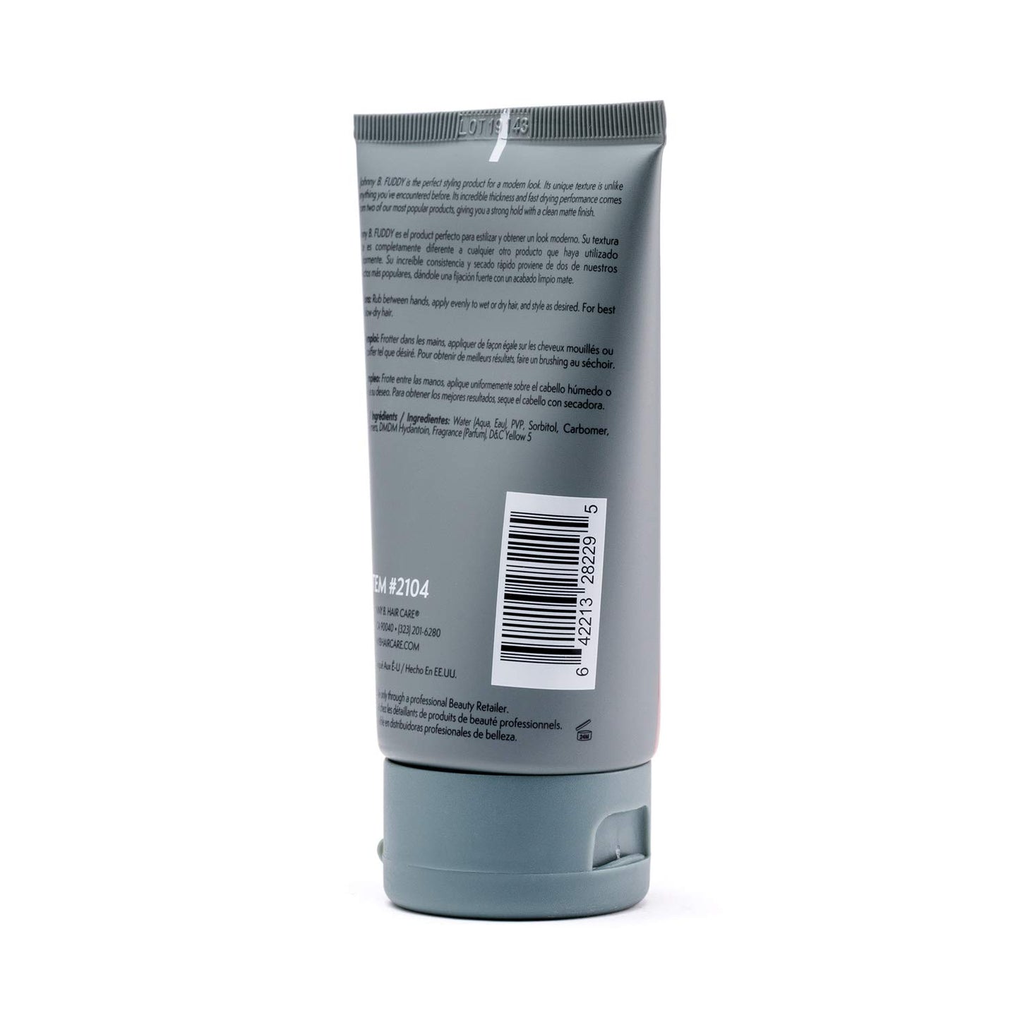 Johnny B Fuddy Matte Gel (4 oz)