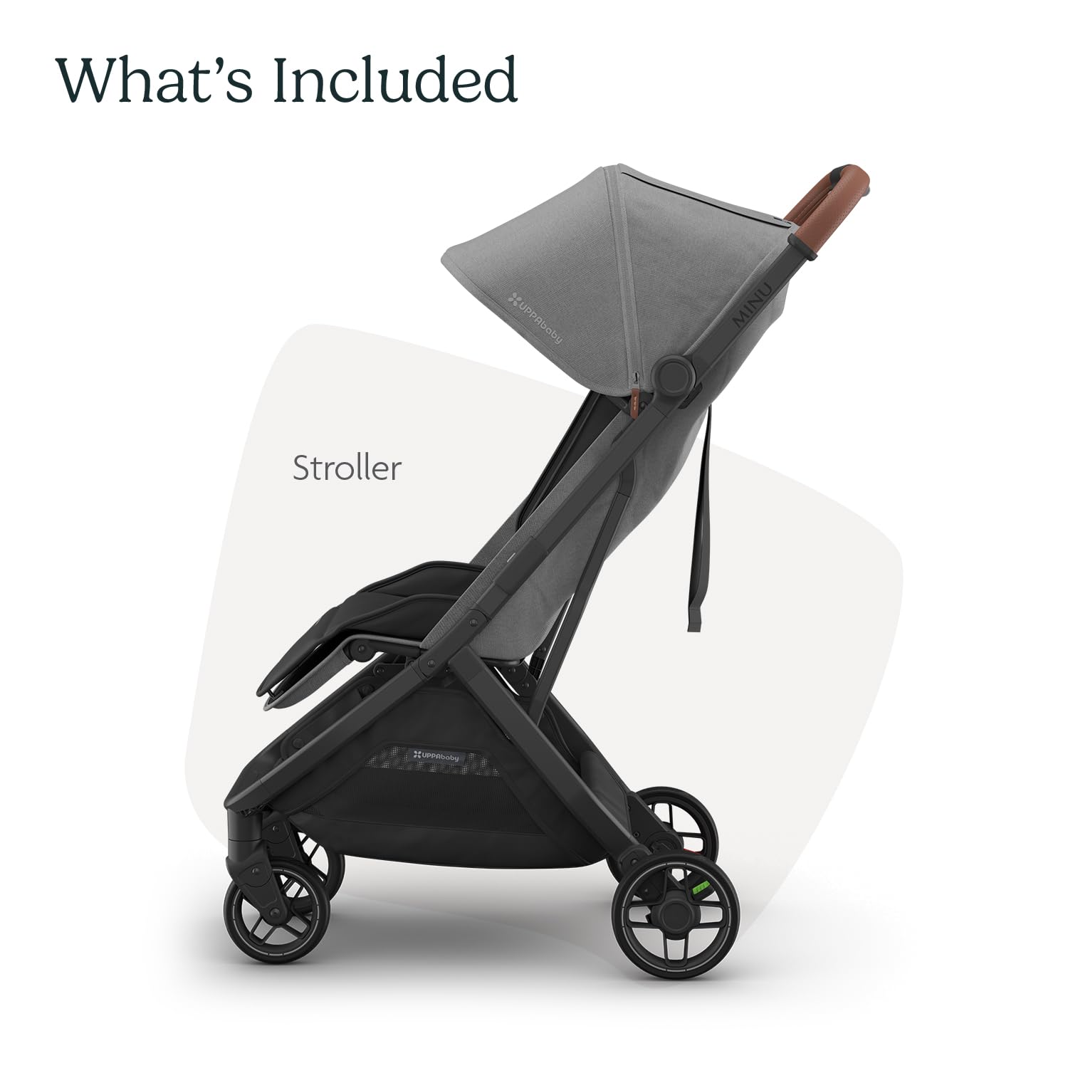 Carriola de Viaje UPPAbaby Minu Greyson Diseño Ligero y Compacto para Bebé desde el Nacimiento