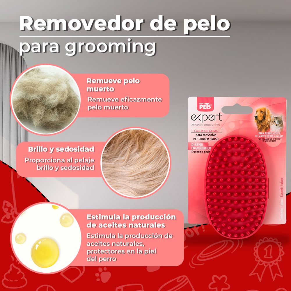 Fancy Pets Expert Grooming Removedor de Pelo para Perro