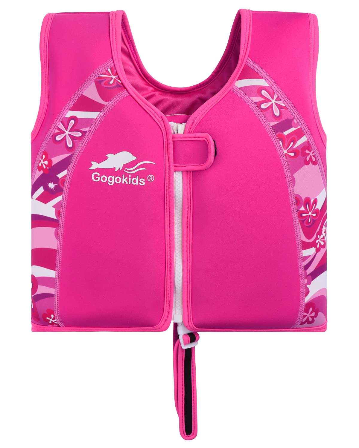 Chaleco de natación de neopreno para niños y niñas (C, 3-4 años)