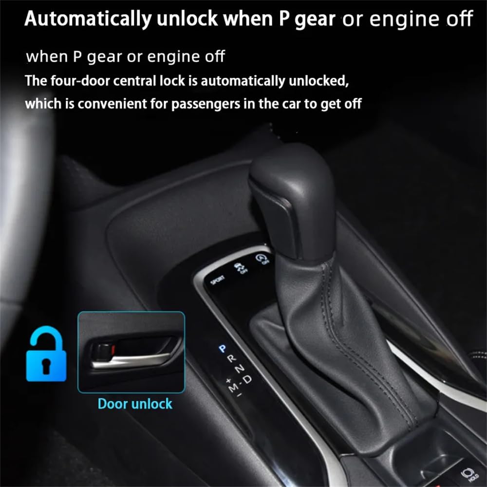 Módulo Inteligente Forten Kingdom Negro para Toyota Corolla 2009-2021 con Bloqueo de Velocidad Automático