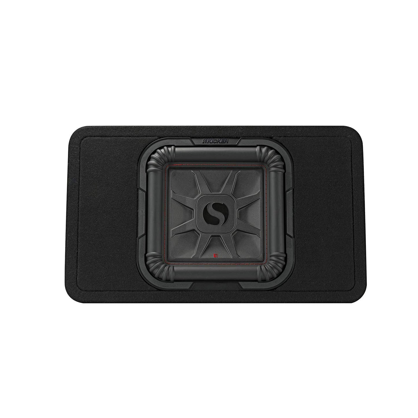 KICKER 46TL7T102 TL7T Subwoofer Solo-Baric de 10" (25cm) en carcasa de perfil delgado, 2 ohmios, 500 vatios
