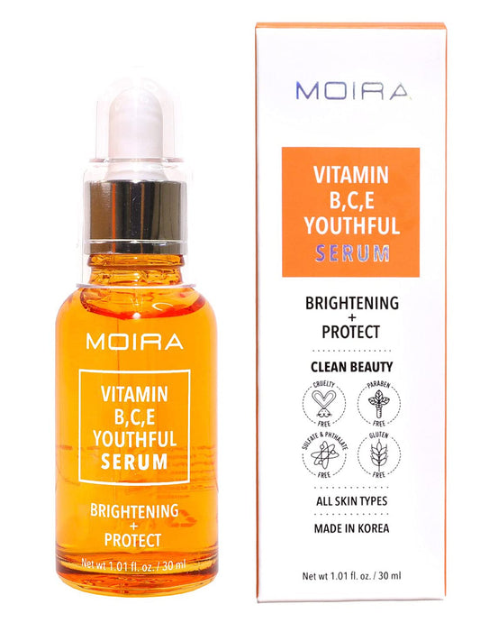 SERUM JUVENIL DE VITAMINA B, C, E MOIRA COSMETICS FSR002