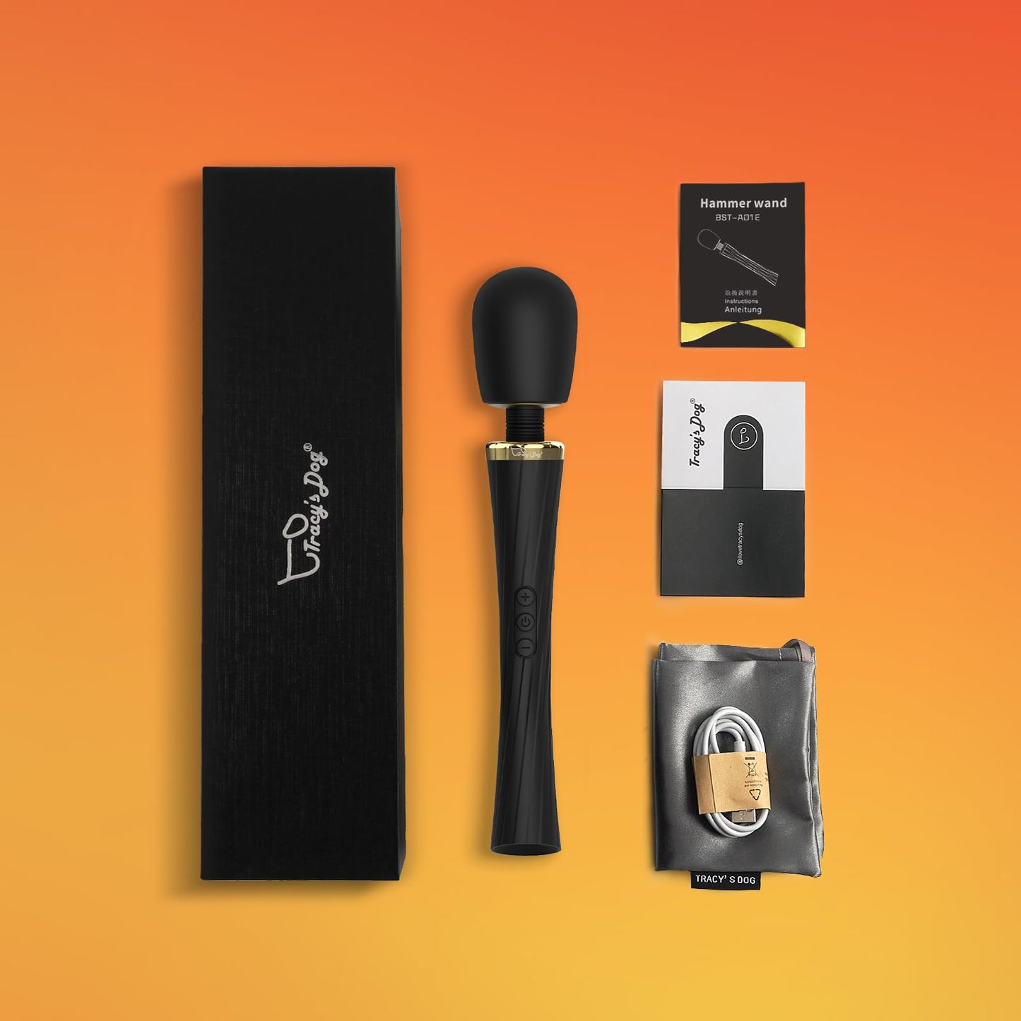 Vibrador Inalámbrico Tracy's Dog Alta Potencia Silencioso y Resistente al Agua para Sexo Adulto