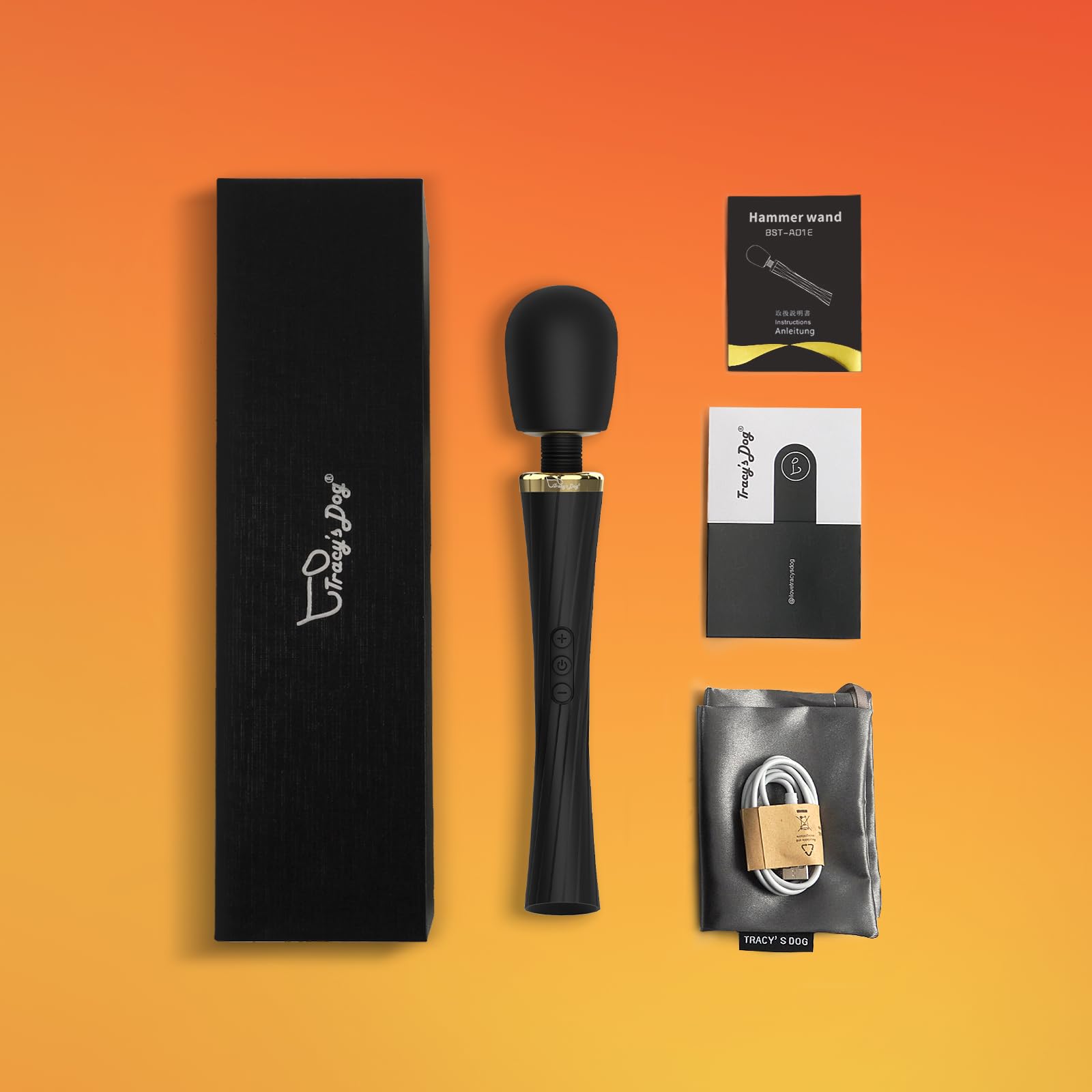 Vibrador Inalámbrico Tracy's Dog Alta Potencia Silencioso y Resistente al Agua para Sexo Adulto