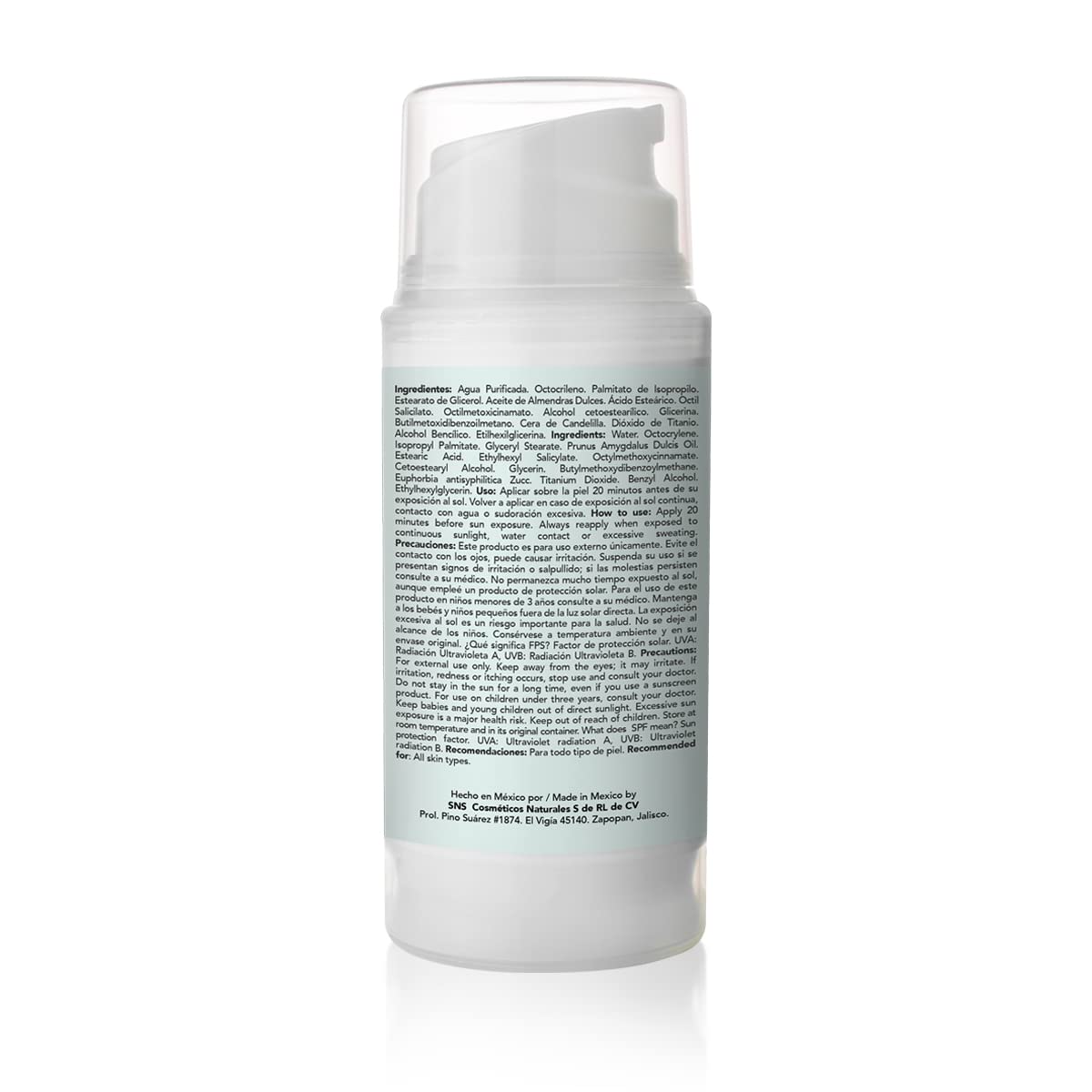 Bloqueador Solar Seasons Resistente Al Agua FPS50+ 100 ml para Mujer